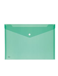SET 5 BUSTE CON BOTTONE A4-33,5x23,5cm COLORI ASSORTITI LEBEZ ART.2192 2192-5 2