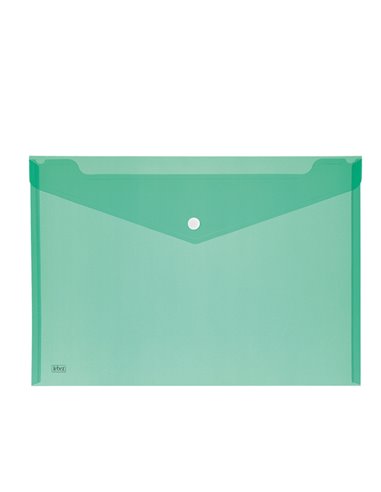 SET 5 BUSTE CON BOTTONE A4-33,5x23,5cm COLORI ASSORTITI LEBEZ ART.2192 2192-5