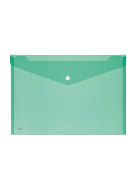 SET 5 BUSTE CON BOTTONE A4-33,5x23,5cm COLORI ASSORTITI LEBEZ ART.2192 2192-5