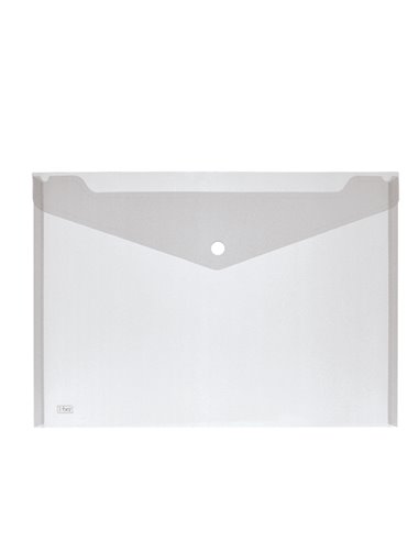 SET 5 BUSTE CON BOTTONE A4-33,5x23,5cm COLORI ASSORTITI LEBEZ ART.2192 2192-5