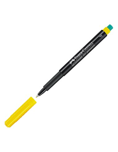 BUSTA 8 COLORI PENNARELLO MULTIMARK 0,6mm FINE FABER-CASTELL 151309