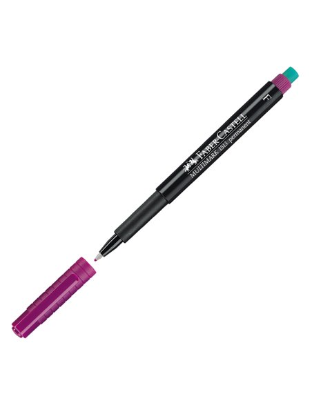 BUSTA 8 COLORI PENNARELLO MULTIMARK 0,6mm FINE FABER-CASTELL 151309
