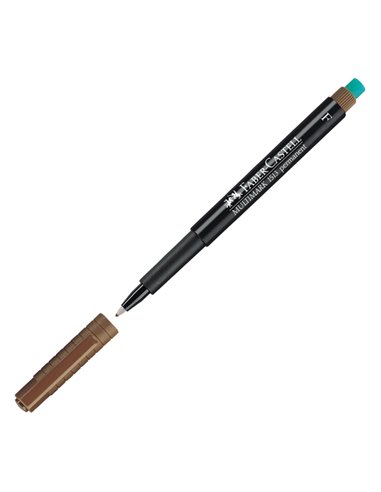 BUSTA 8 COLORI PENNARELLO MULTIMARK 0,6mm FINE FABER-CASTELL 151309