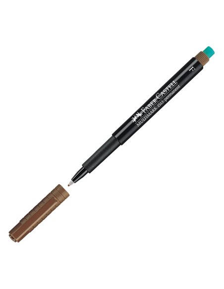 BUSTA 8 COLORI PENNARELLO MULTIMARK 0,6mm FINE FABER-CASTELL 151309