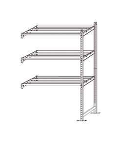 Scaffale Rang'Eco300 3 ripiani 100x60xH200cm - Modulo Aggiunta K603161 PAPERFLOW SCAFFALI