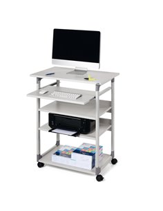 PC WORKSTATION SYSTEM 75 VH GRIGIO 3720-10 DURABLE CARRELLI MULTIFUNZIONE E STAZIONI DI LAVORO 2