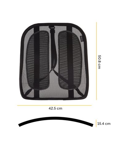 SUPPORTO SCHIENA IN RETE Office Suites 9191301 FELLOWES SUPPORTI LOMBARI