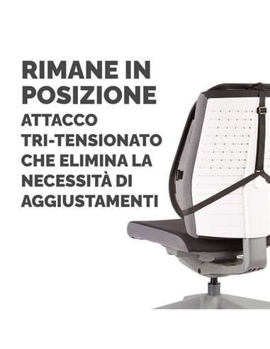 SUPPORTO SCHIENA IN RETE Office Suites 9191301 FELLOWES SUPPORTI LOMBARI