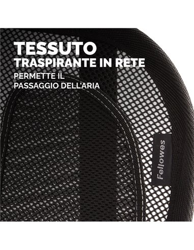 SUPPORTO SCHIENA IN RETE Office Suites 9191301 FELLOWES SUPPORTI LOMBARI