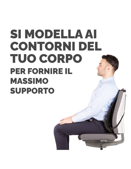 SUPPORTO SCHIENA IN RETE Office Suites 9191301 FELLOWES SUPPORTI LOMBARI