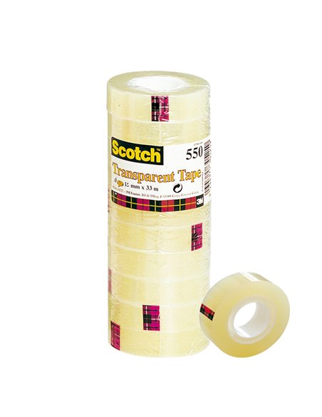 TORRE 8 RT NASTRO ADESIVO Scotch® 550 19MMX33M IN PPL 7100029315