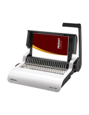 RILEGATRICE MANUALE PULSAR+300 A DORSO PLASTICO FELLOWES 5627601 FELLOWES RILEGATRICI AD ANELLI