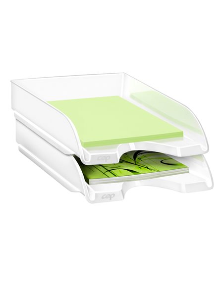 Vaschetta portacorrispondenza ProGloss 200+G bianco artico CEP 1002000021 CEP PORTACORRISPONDENZA-PORTARIVISTE
