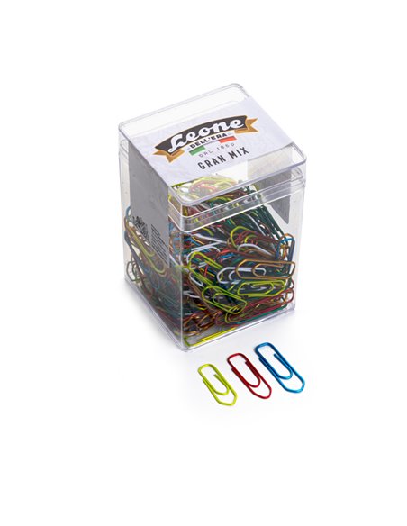 GRAN MIX FERMAGLI COLORATI 125gr ASSORTITI LEONE FXB125GMIX LEONE DELL'ERA FERMAGLI-FERMACAMPIONI-MOLLE