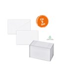 SCATOLA 100biglietti+100buste f.to 9 9x14cm DALMAZIA 8309 SADOCH 8309