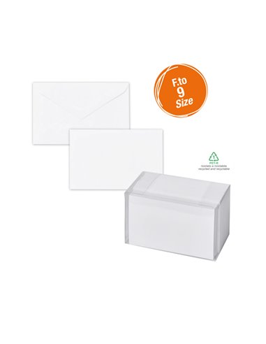 SCATOLA 100biglietti+100buste f.to 9 9x14cm DALMAZIA 8309 SADOCH 8309 REX SADOCH BUSTE E BIGLIETTI PER RICORRENZE