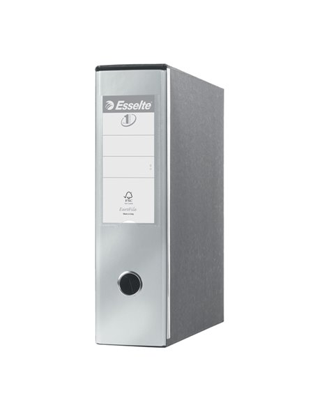 Registratore EUROFILE G53 grigio metal dorso 8cm f.to commerciale ESSELTE 390753970