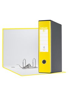 Registratore EUROFILE G55 giallo vivida dorso 8cm f.to protocollo ESSELTE 390755930
