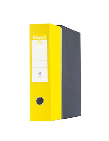 Registratore EUROFILE G55 giallo vivida dorso 8cm f.to protocollo ESSELTE 390755930