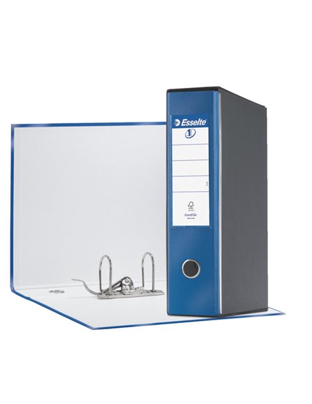 Registratore EUROFILE G55 blu metal dorso 8cm f.to protocollo ESSELTE 390755960