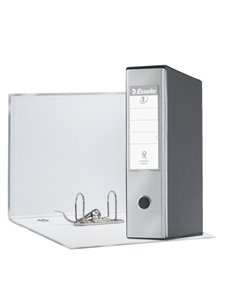 Registratore EUROFILE G55 grigio metal dorso 8cm f.to protocollo ESSELTE 390755970 ESSELTE REGISTRATORI A LEVA