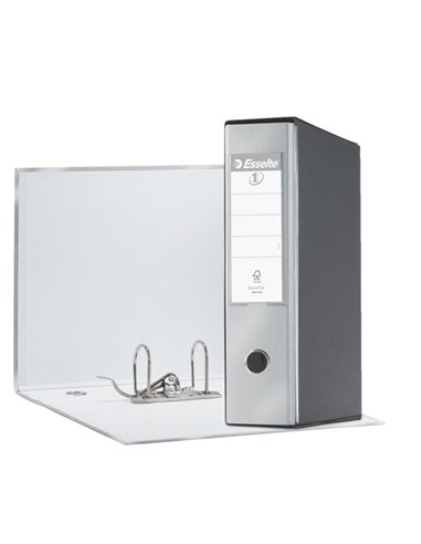 Registratore EUROFILE G55 grigio metal dorso 8cm f.to protocollo ESSELTE 390755970 ESSELTE REGISTRATORI A LEVA