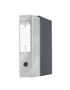 Registratore EUROFILE G55 grigio metal dorso 8cm f.to protocollo ESSELTE 390755970 ESSELTE REGISTRATORI A LEVA 2
