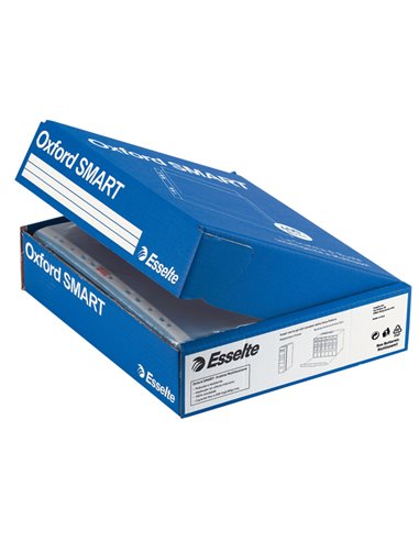 SCATOLA 4x100 BUSTE FORATE 22X30 B.A. OFFICE OXFORD SMART ESSELTE 391098100 ESSELTE BUSTE A PERFORAZIONE UNIVERSALE