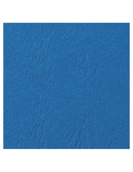 100 COPERTINE LEATHERGRAIN 250GR A4 BLU GOFFRATO CE040020