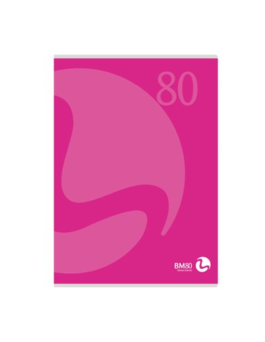 MAXIQUADERNO A4 80gr 80fg+1 rigo di 3a copertina 250gr COLOR 80 BM 0110586