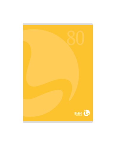MAXIQUADERNO A4 80gr 80fg+1 rigo di 3a copertina 250gr COLOR 80 BM 0110586