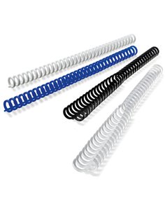 SCATOLA 50 DORSI ClickBind 16MM NERO RIAPRIBILE 387357E