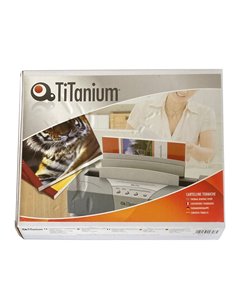 50 CARTELLINE TERMICHE 15mm BIANCO Grain Titanium CART.TERM 15W 2