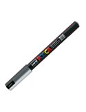 Marcatore UNI POSCA Pen PC1M p.extra fine 0,7mm argento UNI MITSUBISHI M PC1MR ARG