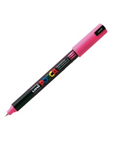 Marcatore UNI POSCA Pen PC1M p.extra fine 0,7mm rosa UNI MITSUBISHI M PC1MR RA
