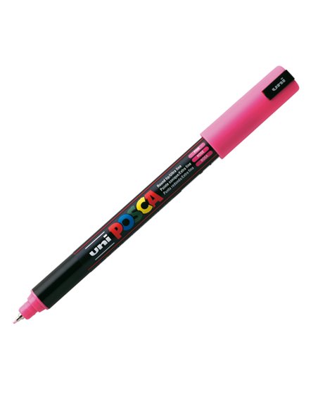 Marcatore UNI POSCA Pen PC1M p.extra fine 0,7mm rosa UNI MITSUBISHI M PC1MR RA