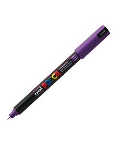 Marcatore UNI POSCA Pen PC1M p.extra fine 0,7mm viola UNI MITSUBISHI M PC1MR VI