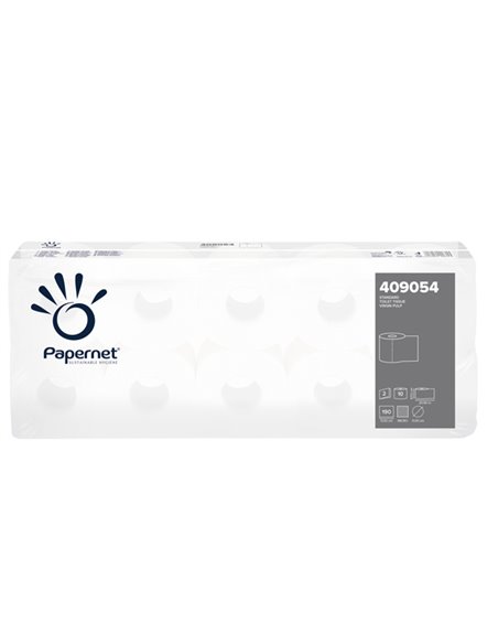 PACCO 10RT CARTA IGIENICA EURO 10 BLU 190 STRAPPI 409054