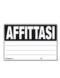 CARTELLO AFFITTASI 24x33cm colori ass giallo-verde-arancio-fuxia E9203 EDIPRO E9203