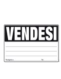 CARTELLO VENDESI 24x33cm colori ass giallo-verde-arancio-fuxia E9202 EDIPRO E9202