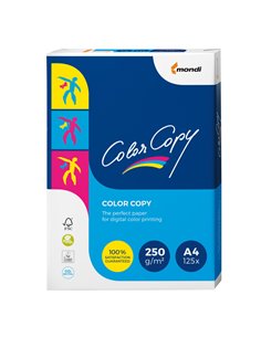 CARTA BIANCA COLOR COPY A4 210x297mm 250gr 125fg MONDI 6371