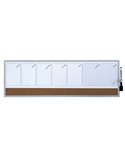 ORGANIZER MAGNETICO SETTIMANALE 58,5x19cm ORIZZONTALE QUARTET 1903780