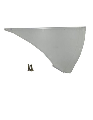 'n.10 PLASTIC SAFETY SHIELD (scherm+fermafogli) x Taglierina 3023 Tittanium W00301199