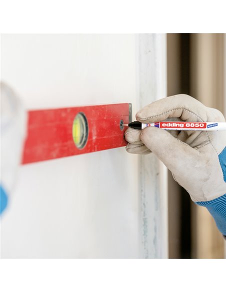 PENNA CARPENTIERE EDDING 8850 NERO 0.7mm E-8850/1 EDDING SPECIALI (CD-VETRO-TESSUTI-ECC.)
