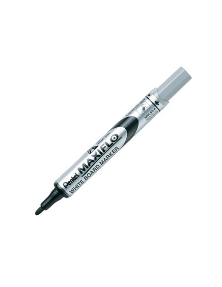 Marcatore per lavagne punta conica 4mm nero MaxiFlo Pentel MWL5S-A PENTEL A BASE D'ACQUA