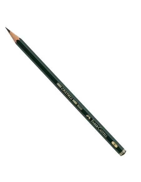 MATITA GRAFITE CASTELL 9000 B esagonale FABER CASTELL 119001