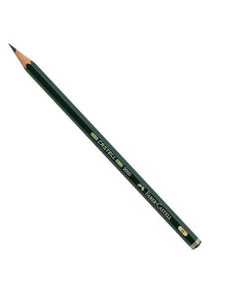 MATITA GRAFITE CASTELL 9000 H esagonale FABER CASTELL 119011 FABER-CASTELL MATITE GRAFITE