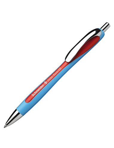 Penna a sfera a scatto SLIDER RAVE XB rosso SCHNEIDER P132502 SCHNEIDER A SCATTO