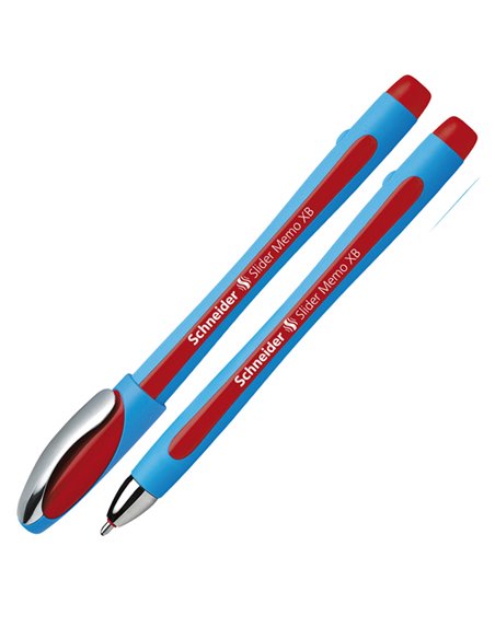 Penna a sfera SLIDER MEMO XB rosso SCHNEIDER P150202
