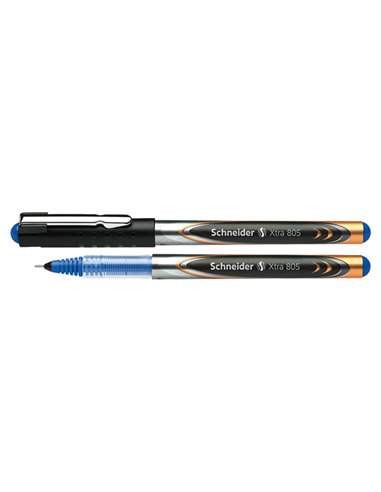 Roller XTRA 805 punta ago 0,5mm blu SCHNEIDER P008053 SCHNEIDER CON CAPPUCCIO
